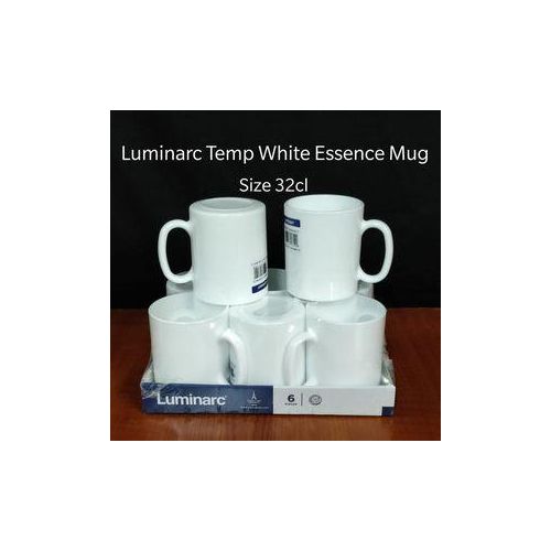 Original Luminarc Temp Opal Mugs (Set of 6 - 29cl)