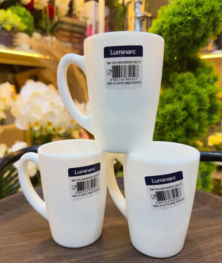 Original Luminarc Temp Opal New Morning Mugs (Set of 6 - 32cl)