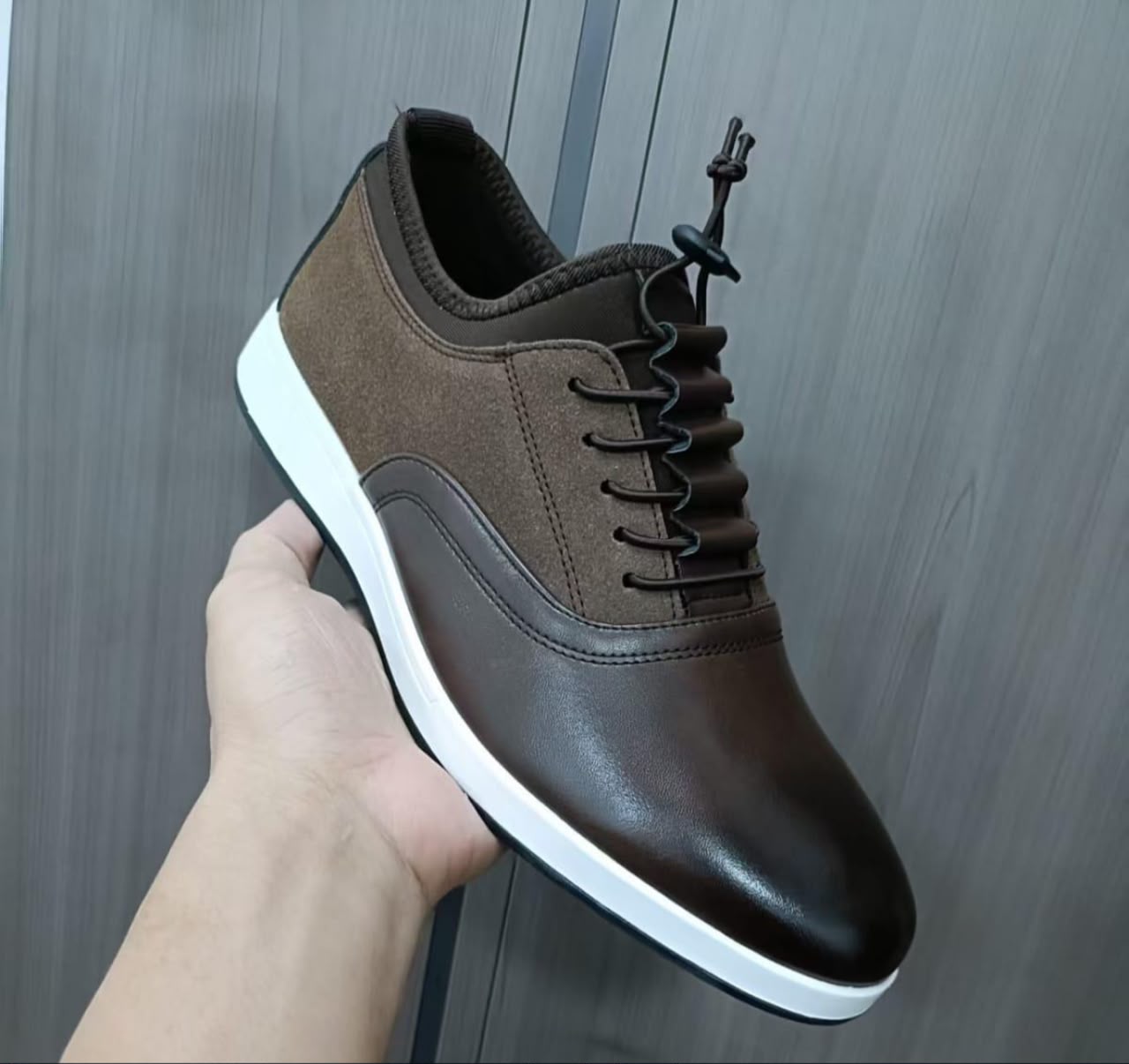Berluti Men's Leather-Suede Casual Sneakers