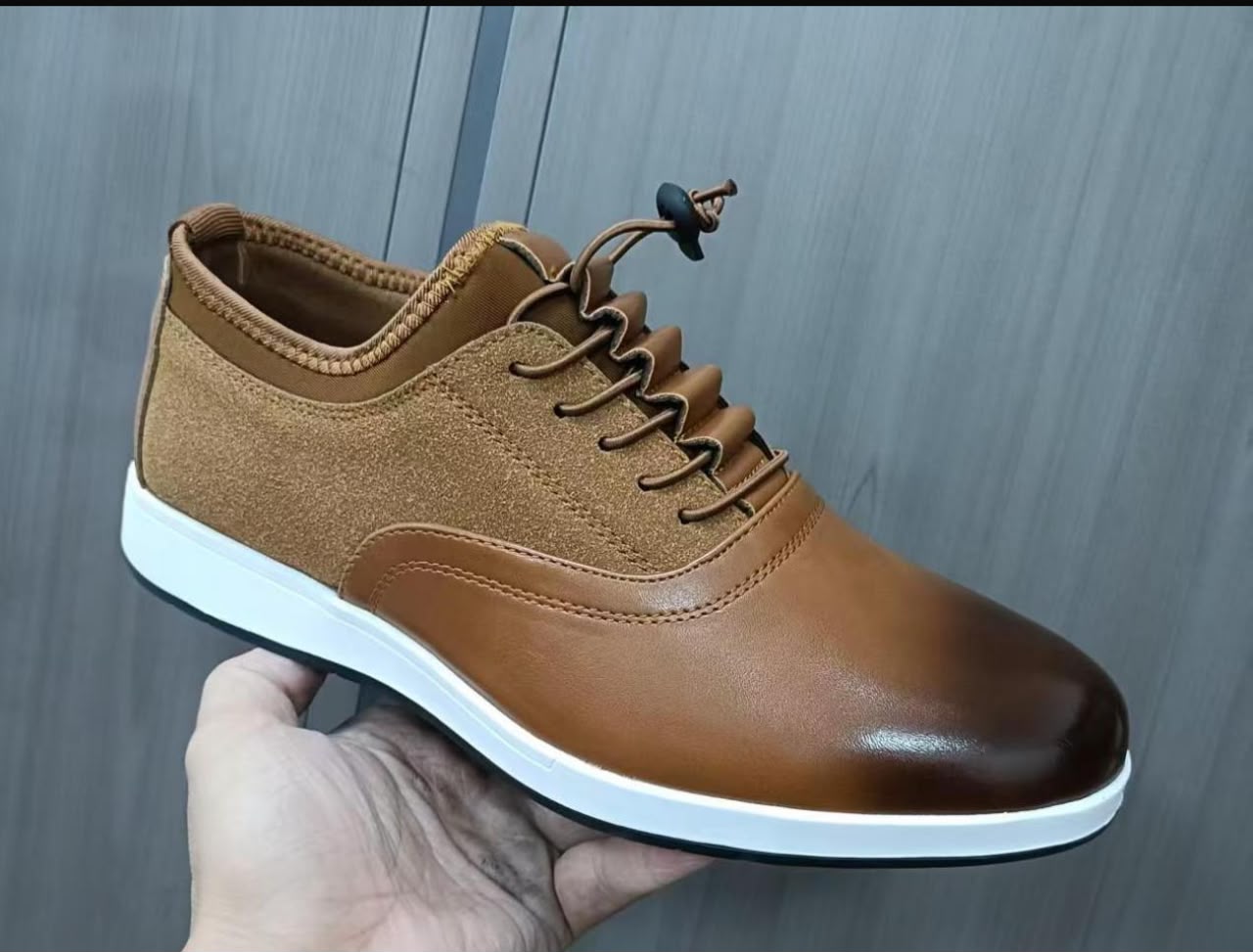 Berluti Men's Leather-Suede Casual Sneakers