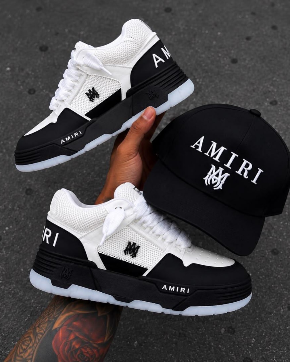 Men's Amiri MA Low-Top Chunky Sneakers