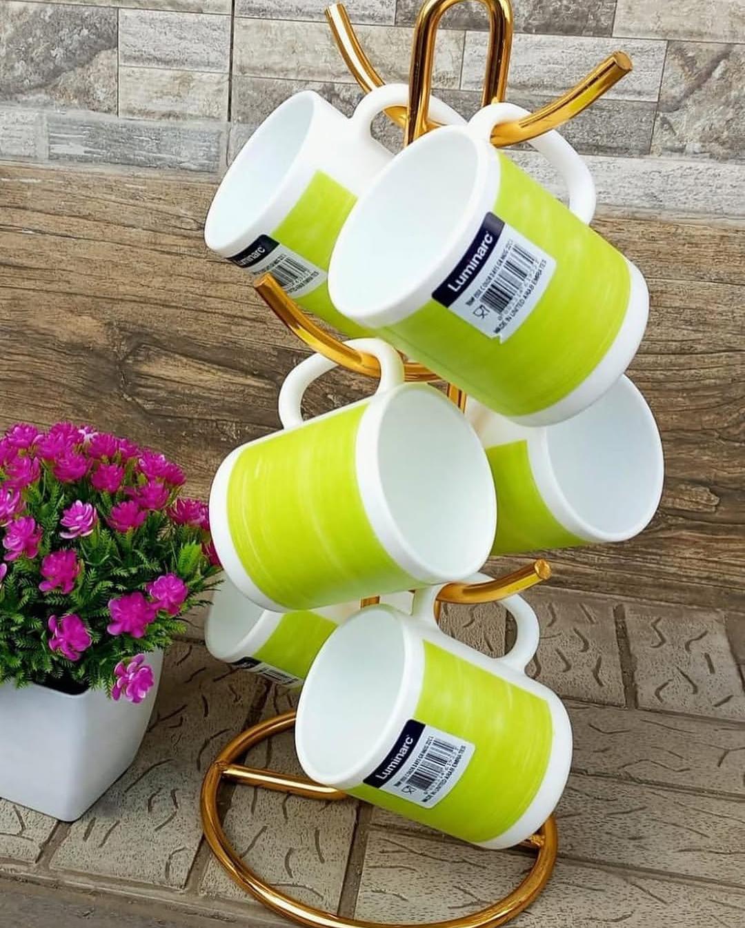☕ SET OF 6 LUMINARC CUPS