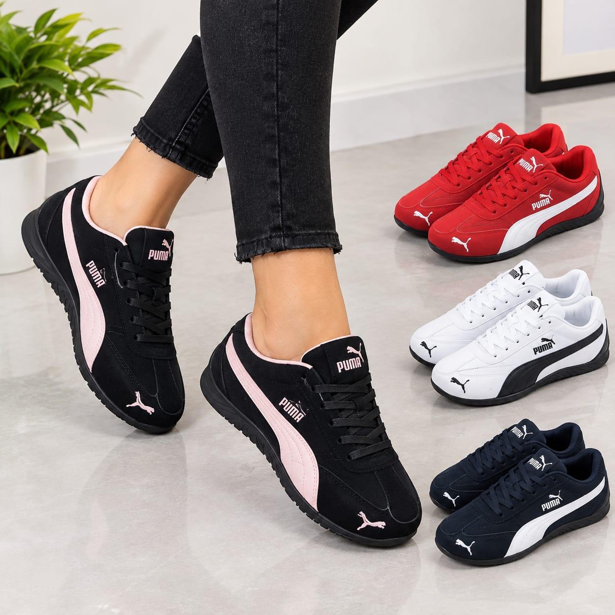 Puma Speedcat Low-Profile Casual Sneakers