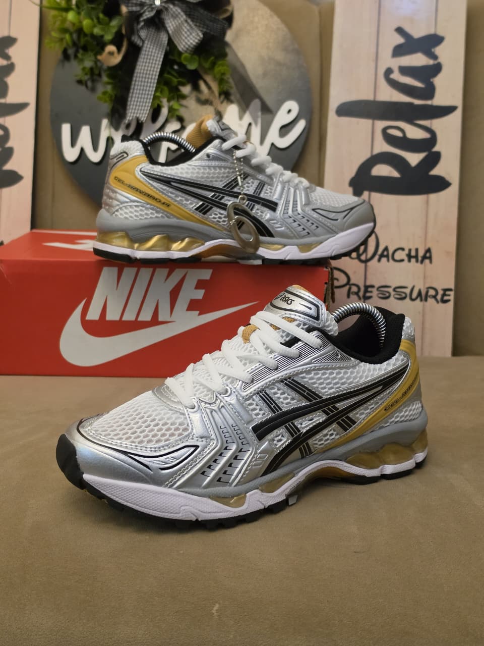 Spot new keen asics