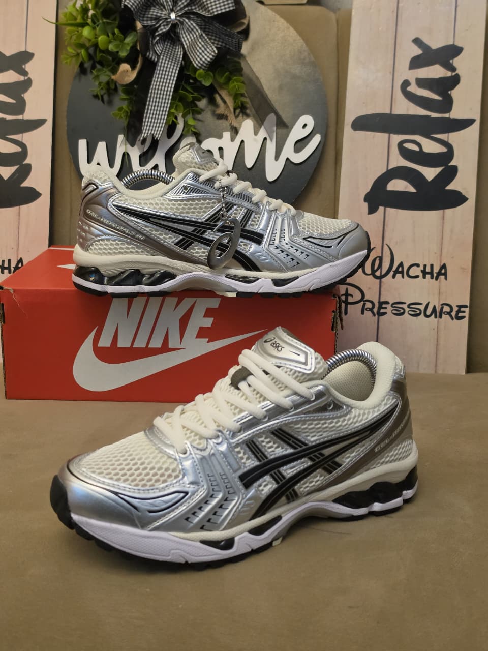 Spot new keen asics